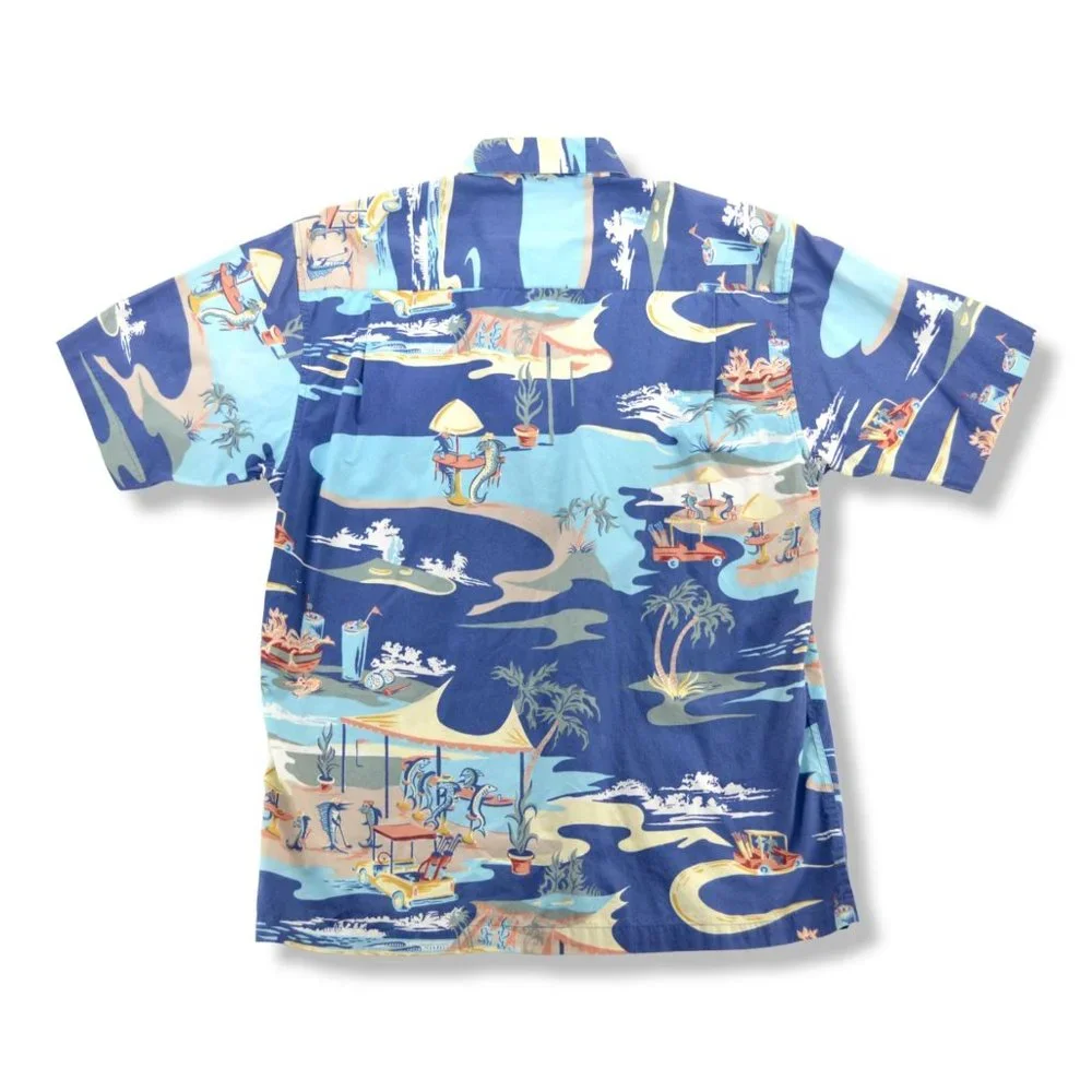 Vintage Bluewater Wear Shirt Mens‎ Medium Saltwater Fishing